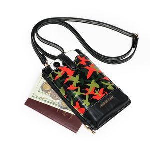 Leather Small Crossbody Bags Desner Cell Phone Bag Wallet Purses :3